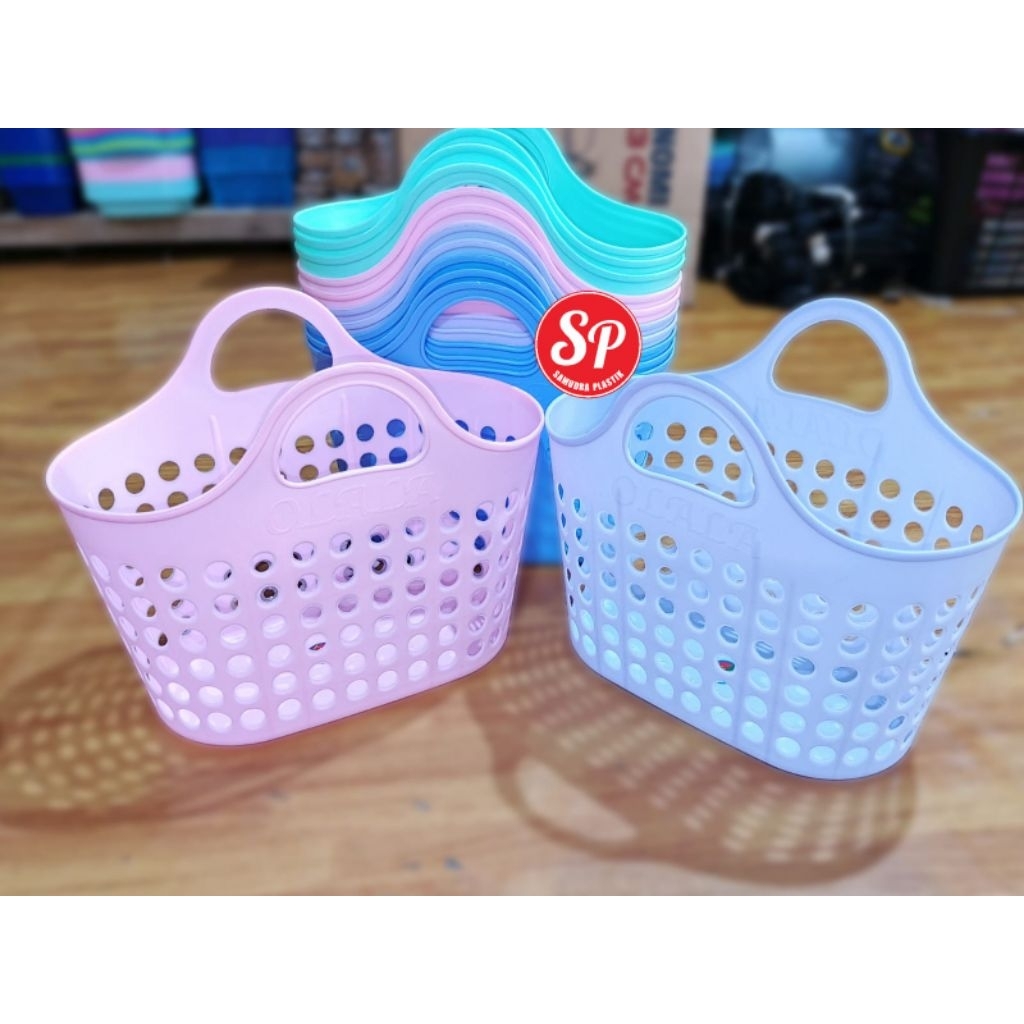 KERANJANG PASAR / KERANJANG OLALA / TAS BELANJA PLASTIK