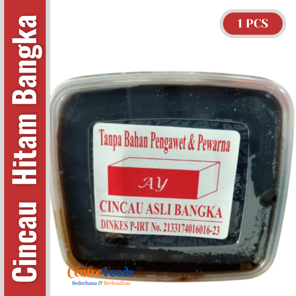 

Cincau Hitam Bangka Kotak - Cincau Asli Bangka AY | 250gr [ Harga Per PCS ]