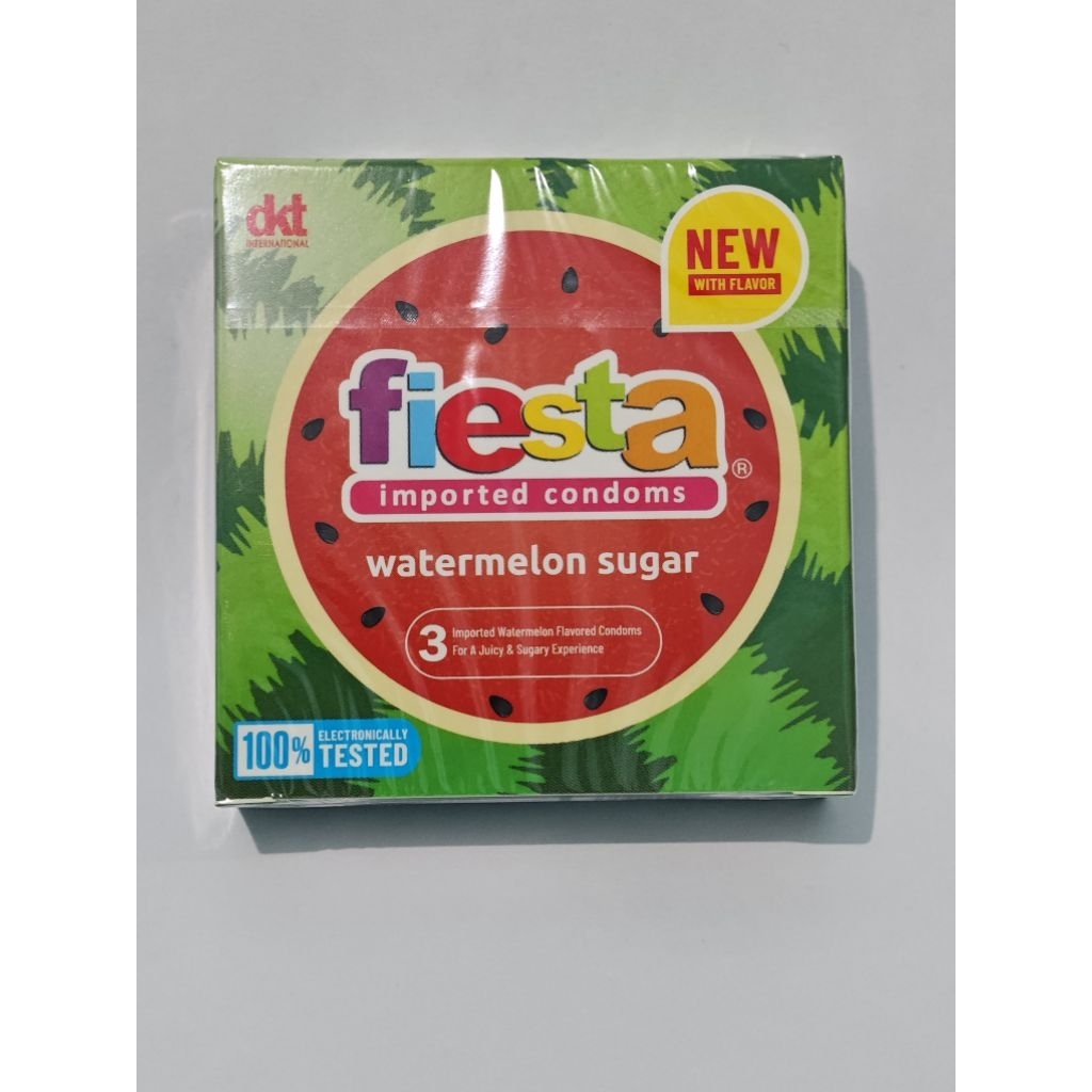 Kondom Rasa Fiesta Watermelon Sugar