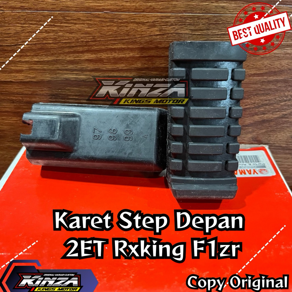 KARET STEP FOOTSTEP DEPAN 2ET RXKING RX KING RXK RXS RX SPECIAL F1ZR F1Z R ALFA COPY ORIGINAL