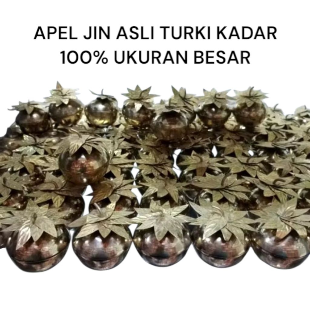 Apel jin Turki Asli Original daun 5,7,9,11,dan,13 ukuran Besar