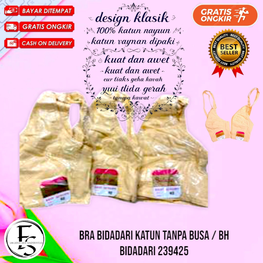BRA BIDADARI KATUN TANPA BUSA / BH BIDADARI 239425