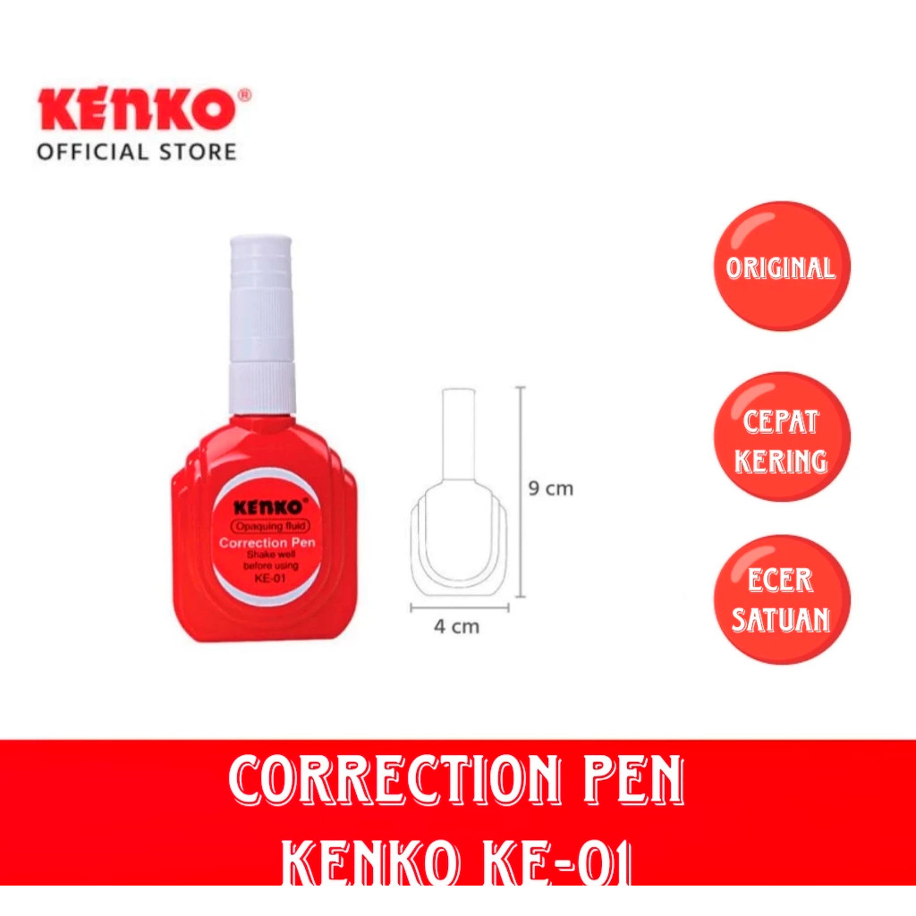 

TIPE X Kenko KE-01 / Correction Pen (1 PCS)