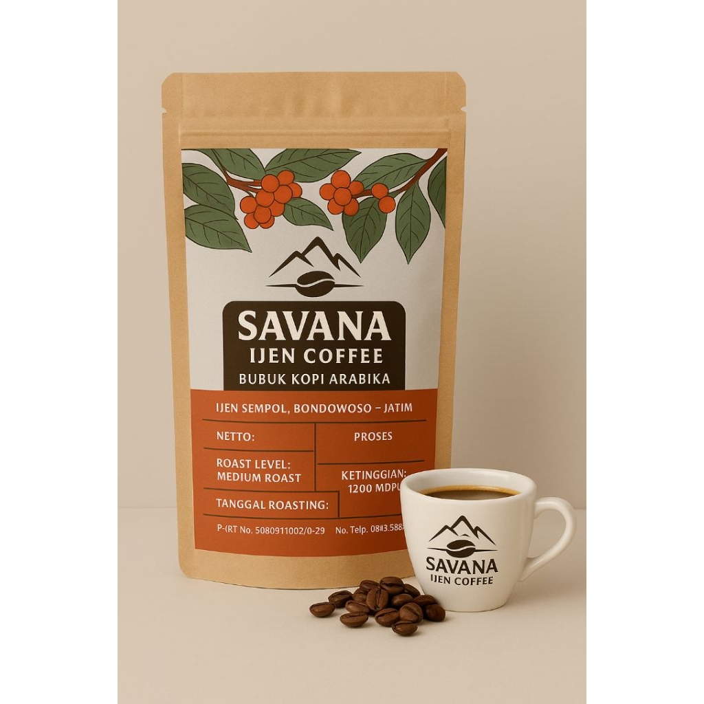 

Bubuk Kopi Arabika ijen bondowoso