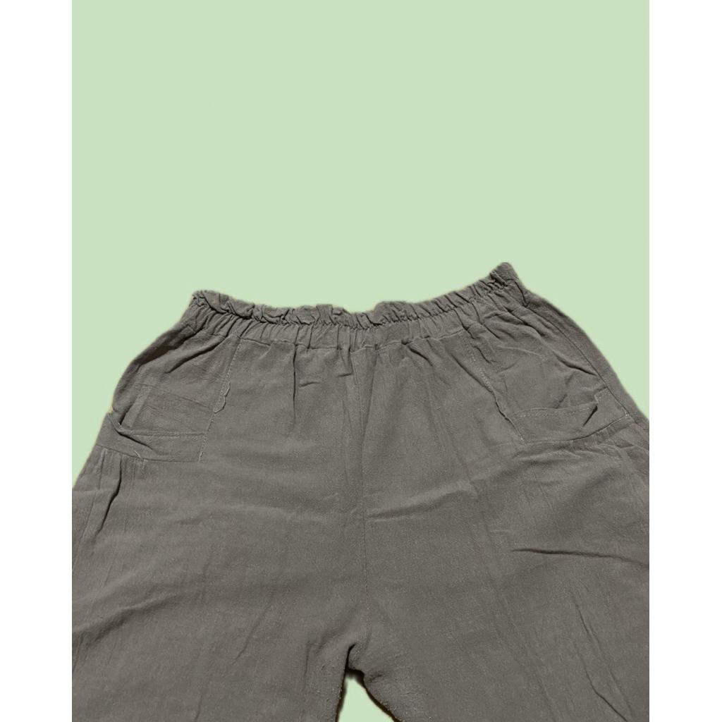 [preloved] linen pants