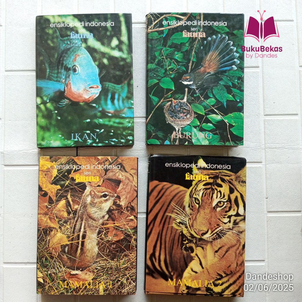 Ensiklopedia Indonesia Seri Fauna Ichtiar Baru van Hoeve Bekas