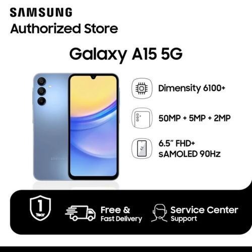 Samsung Galaxy A15 5G NFC ram 8/256gb Resmi - Blue