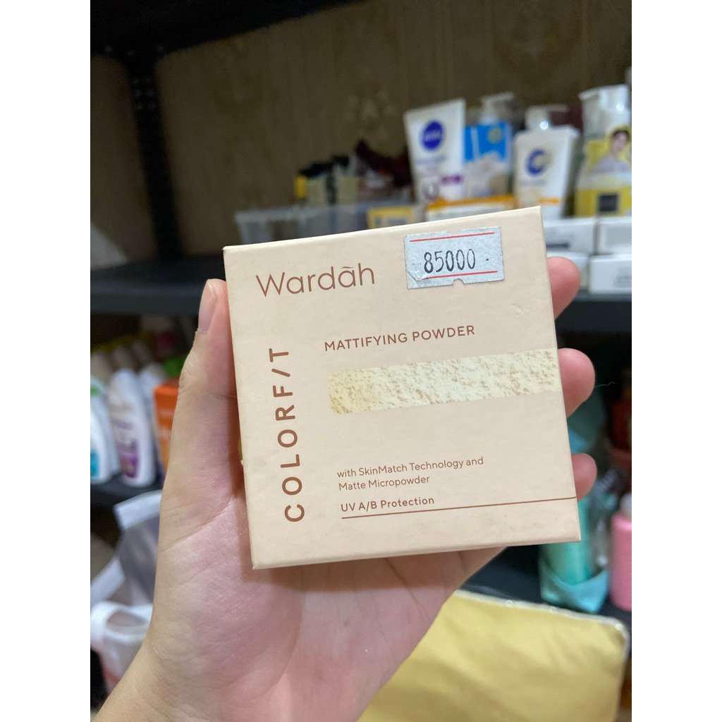 WARDAH COLORFIT MATTIFYING POWDER | LOOSE POWDER WARDAH