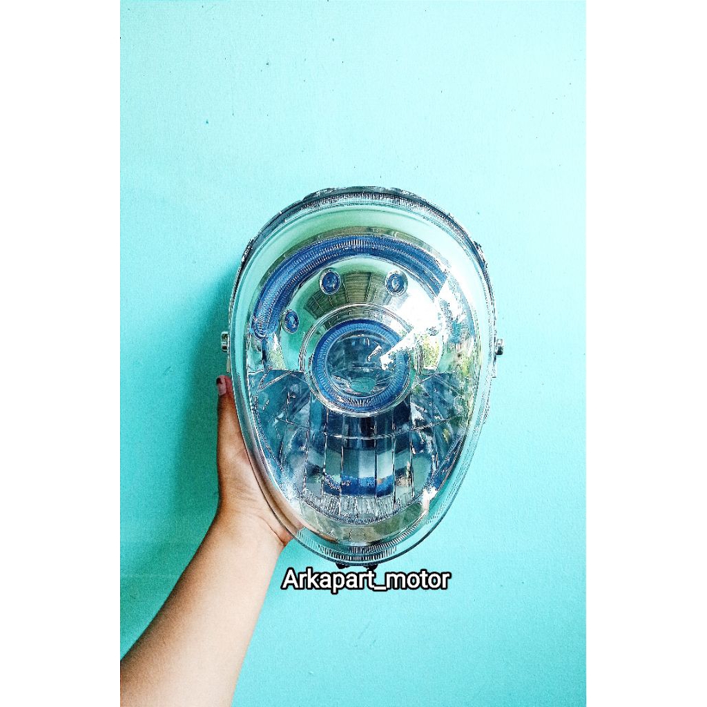 WIN - Reflektor Lampu Depan Scoopy Fi 2018 Batok Depan Scoopy Fi 2018 Berkualitas