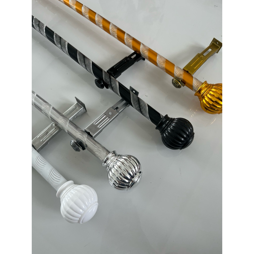 Batang Gorden Fullset Lengkap Tutup Minimalis Bulat Tiang Gorden Set Lengkap Minimalis Bisa Reques