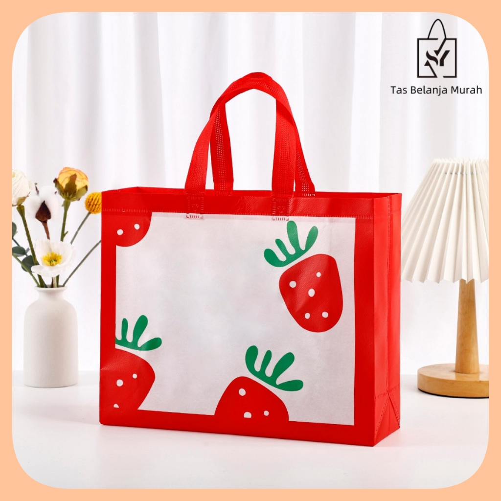 

Goodie bag-Tas Belanja tas Jinjing tas spunbond tas souvenir premium tebal dan kuat/Terlaris lipat jumbo/ waterproof/shopping bag Tas Belanja Murah Karakter Kartun-A54