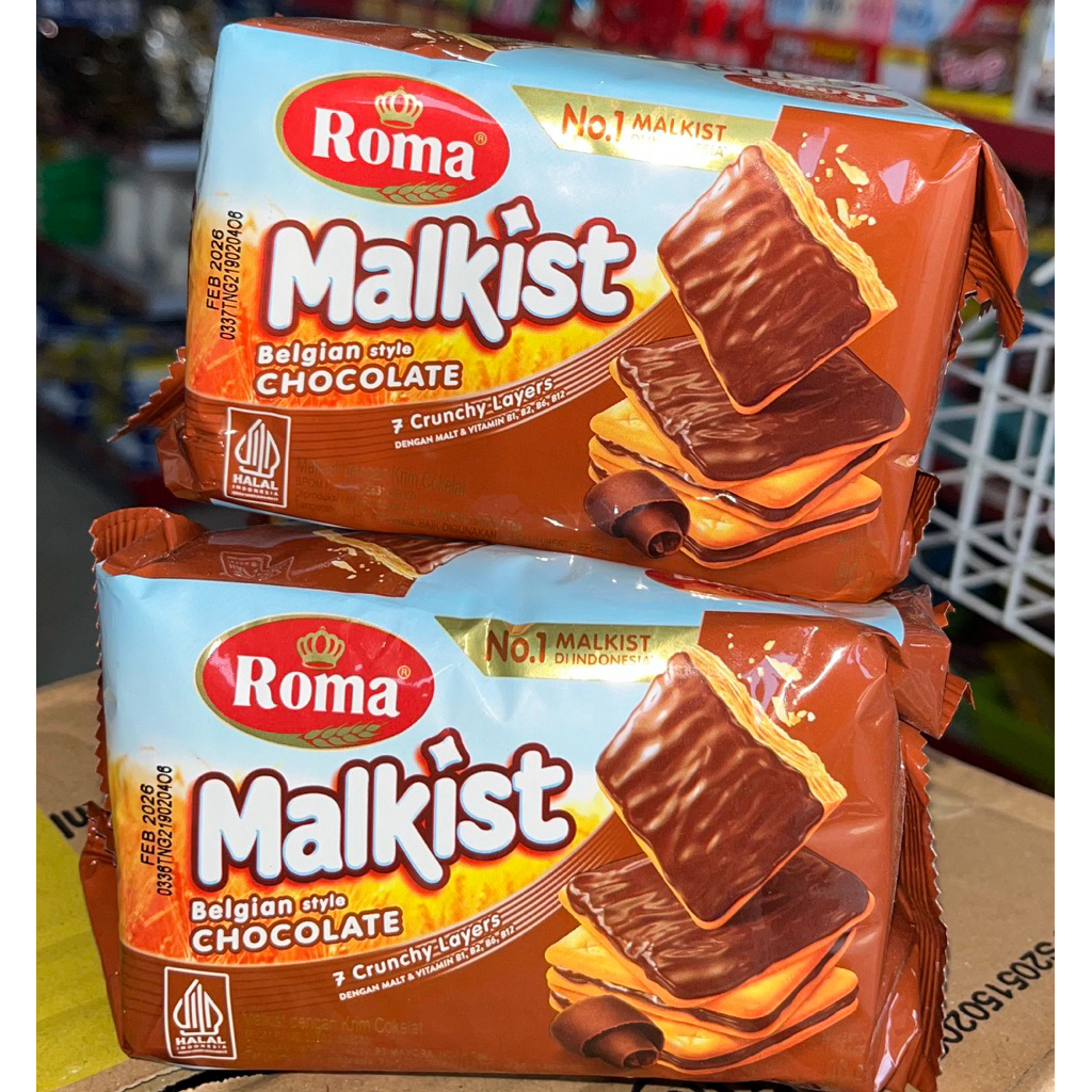 

Roma Malkist Coklat