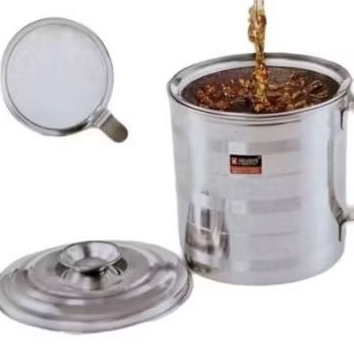 oil pot, tempat minyak bekas pakai uk 12/1 liter