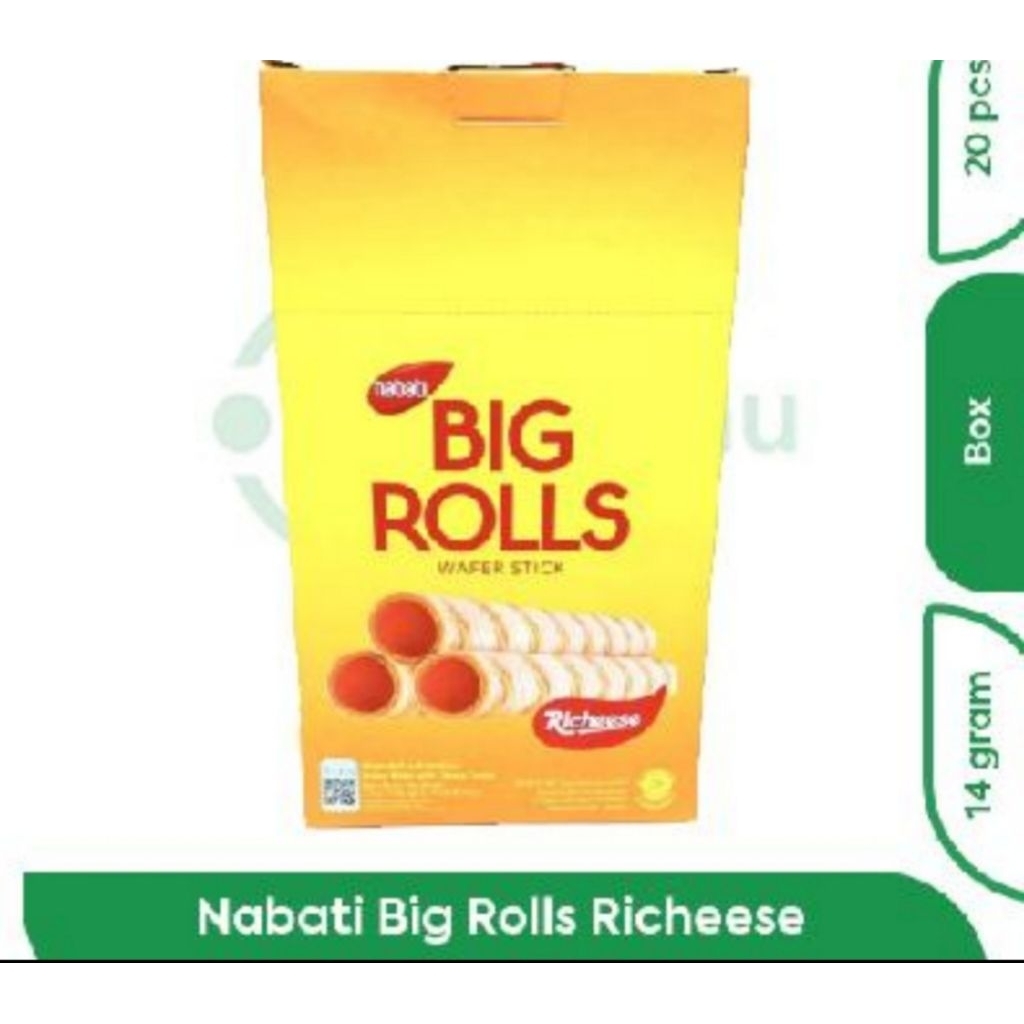 

NABATI BAG ROLLS RICHEESE 14gr BOX isi 20 pcs