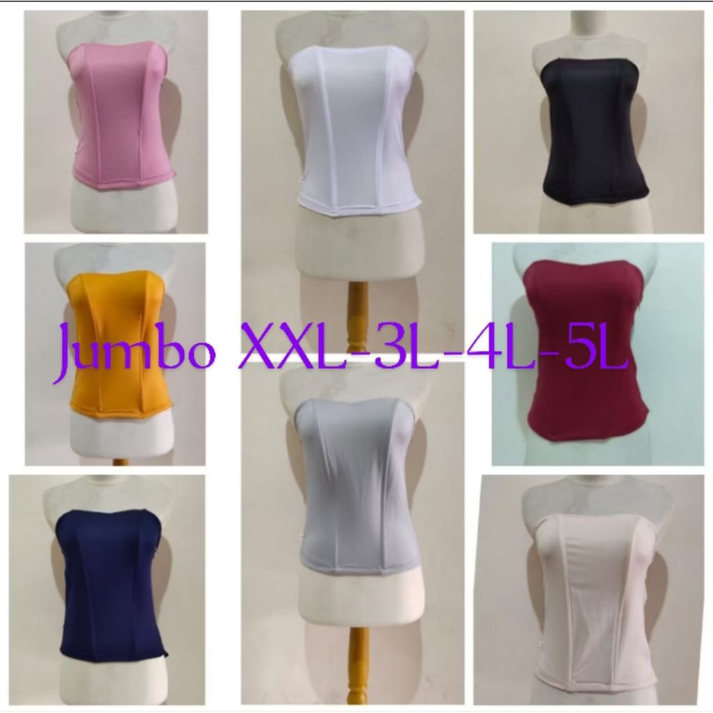 Lontorso Kaos / Bustier / Kemben / Dalaman Kebaya / Kamisol / Korset