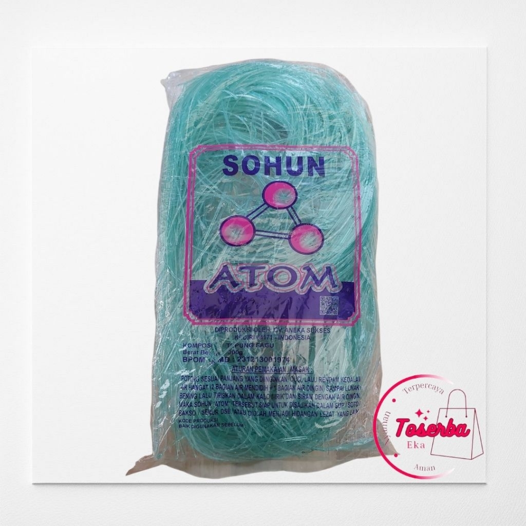 

Sohun Cap Atom 300gram Warna Hijau Tahan Lama