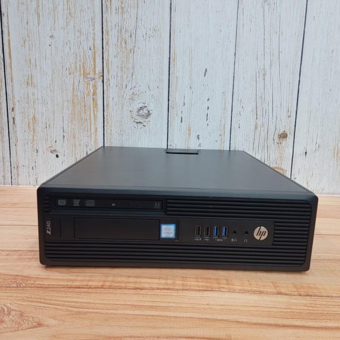 cpu pc hp workstation z240 small core i7 6700 Gen7 -ram16gb-ssd 512gb-Cocok untuk Server dan editing