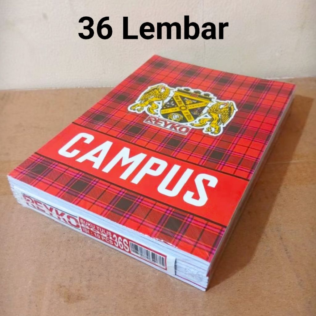 

1 Pak Buku Tulis Campus Panjang 36 Lembar Isi 10 Pcs ( PACKING AMAN )