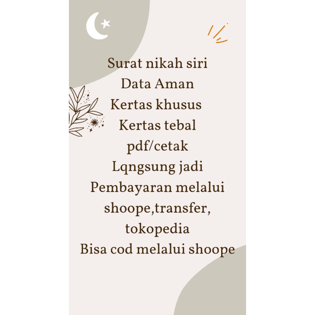 

kertas tebal untuk sertifikat S.i.R.i baca deskripsi