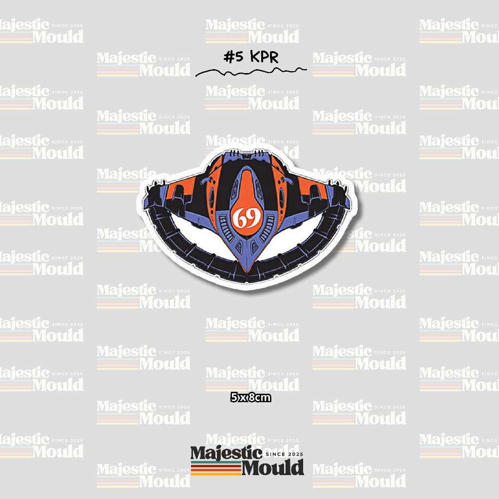 

#VOL5 KPR – Stiker Band Vinyl Glossy | Tahan Air & Luntur (Laptop/Helm/Tumbler/dan media lainnya)