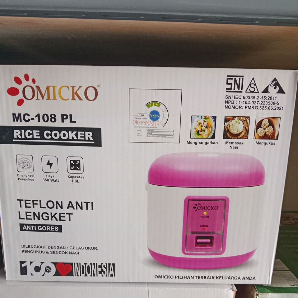 Rice cooker omicko MC-108 PL