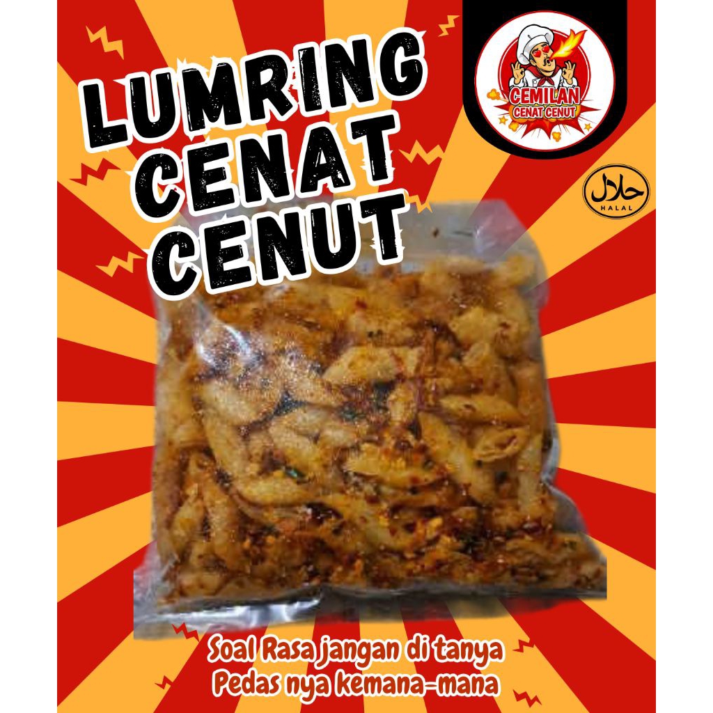 

Lumring (lumpia kering) pedas cenat cenut 250 Gram atau 1/4 Kg