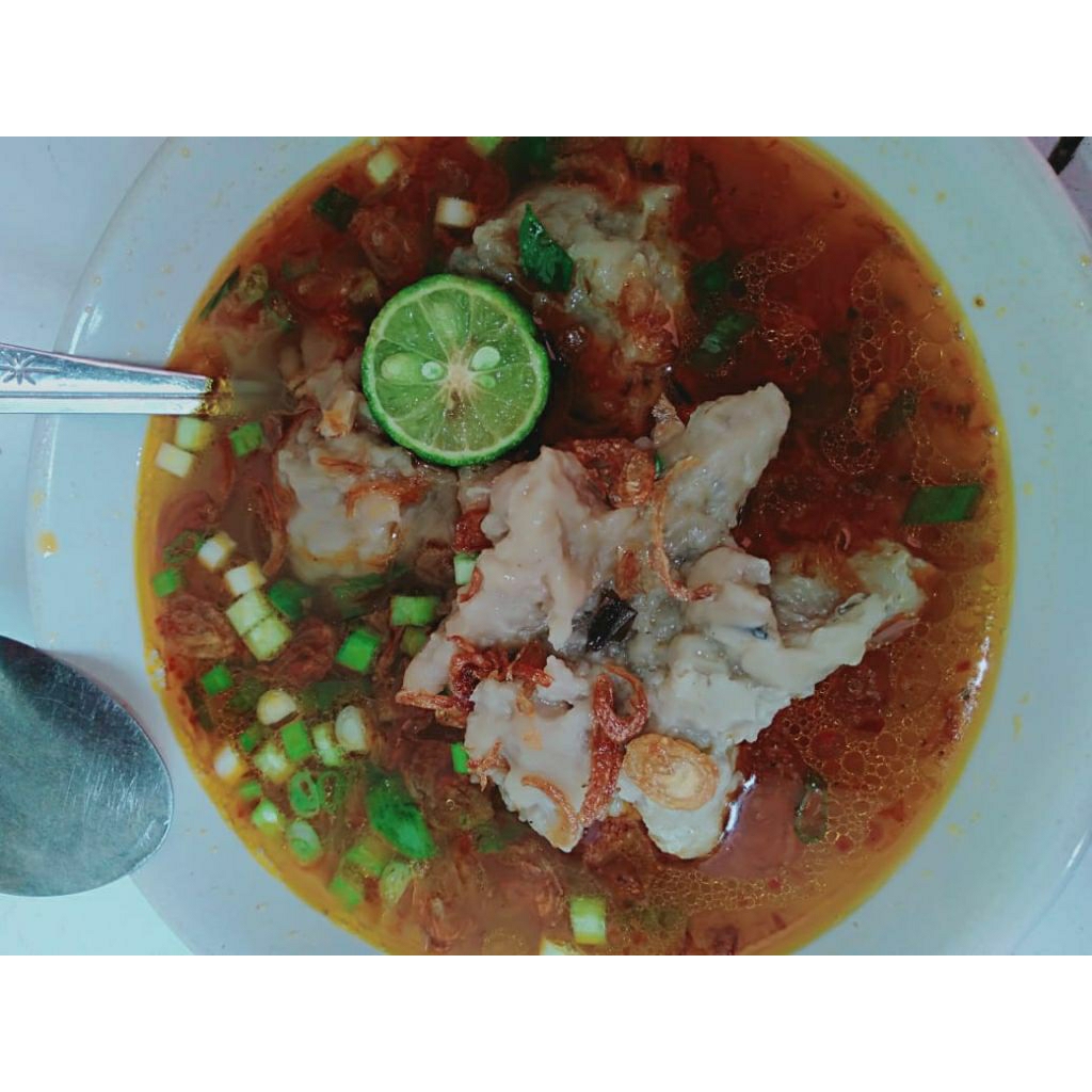 

Baso Ikan Khas Malingping campur
