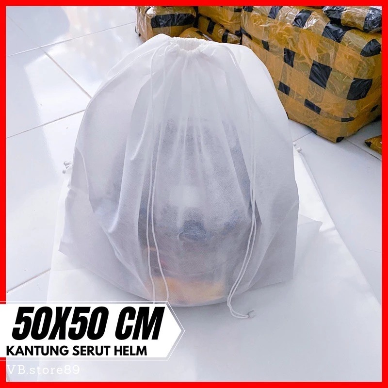 POUCH HELEM / TALI SERUT POUCH SERBAGUNA / SARUNG HELEM SERUT SPUNBOND (king importir)