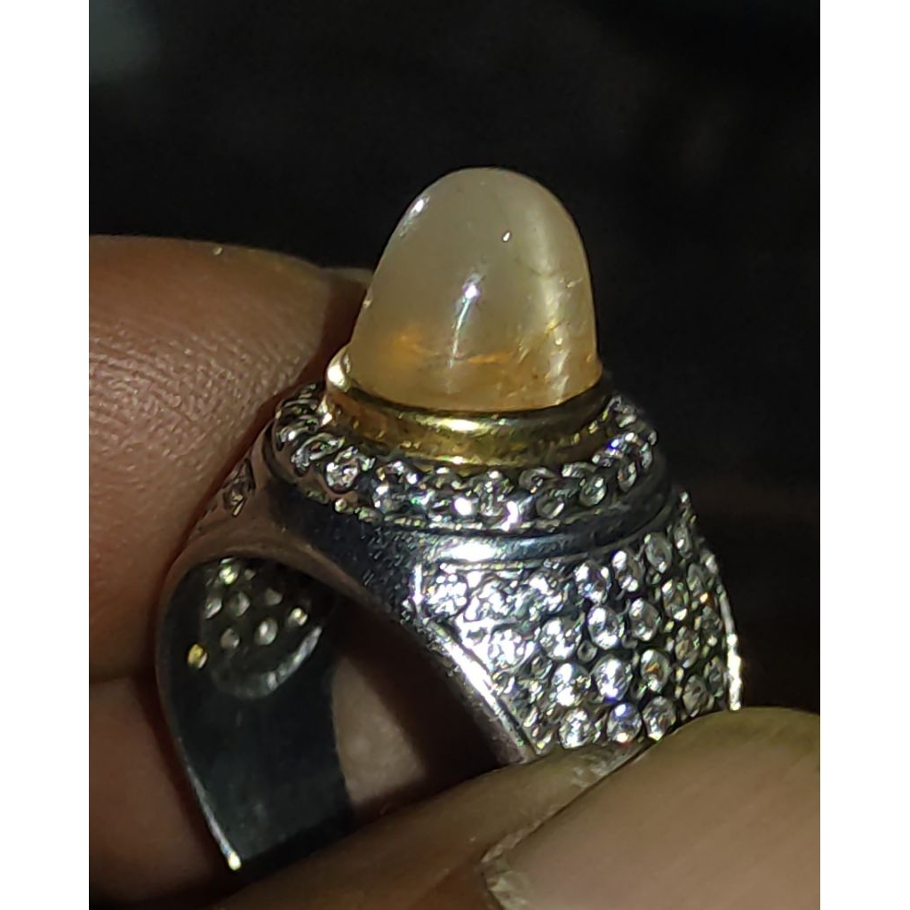 Natural Yellow Star Sapphire Srilanka Akoq Ceylon