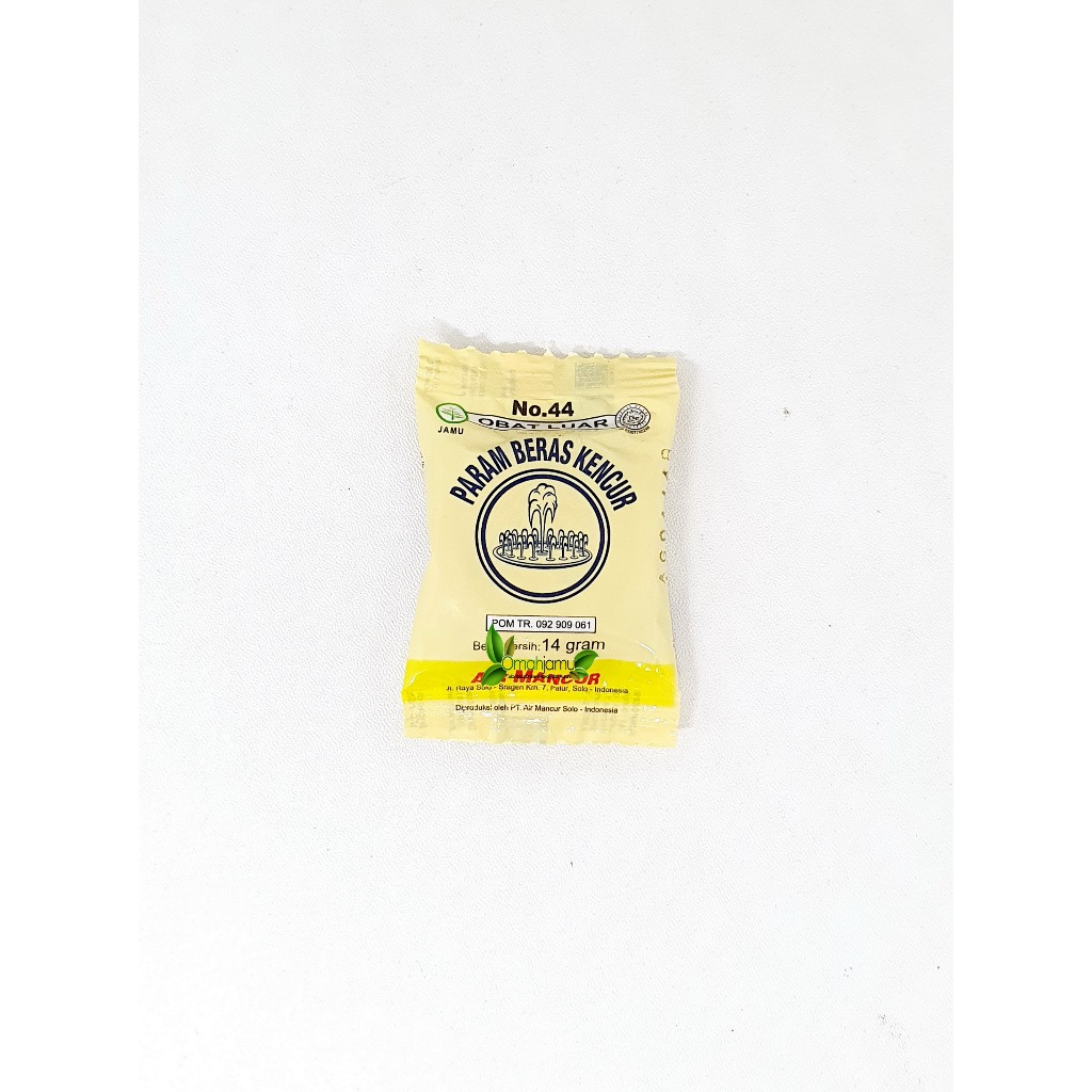 

PARAM BERAS KENCUR. MENGOBATI KESELEO-SALAH URAT