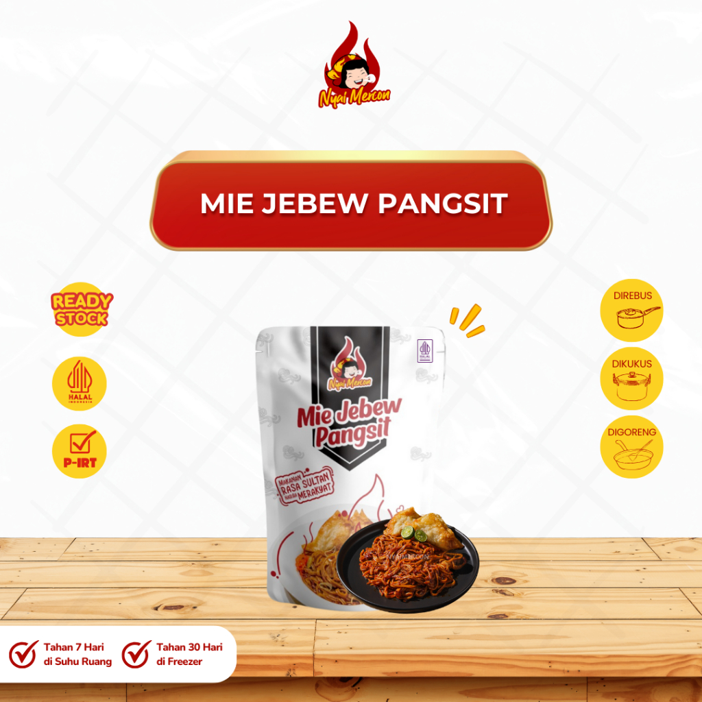 

MIE NYEBEW PANGSIT NYAI MERCON