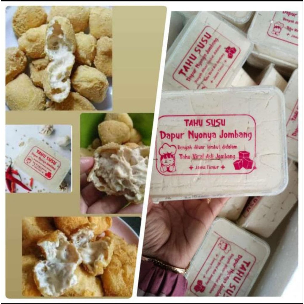 

TAHU SUSU DAPUR SUSU NYONYA JOMBANG