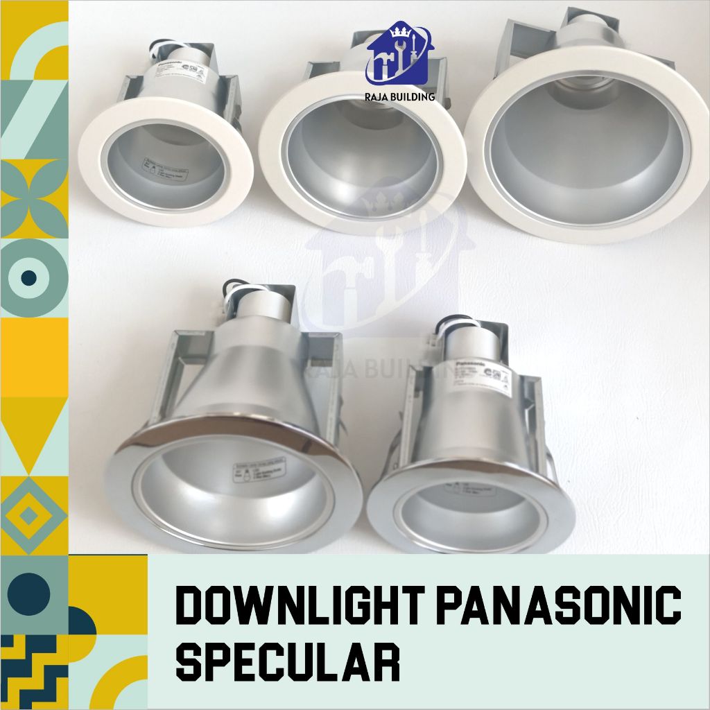 DOWNLIGHT SN 3,5"" PANASONIC SPECULAR N100/DOWNLIGHT SN 4"" PANASONIC SPECULAR N125/DOWNLIGHT SN PAN