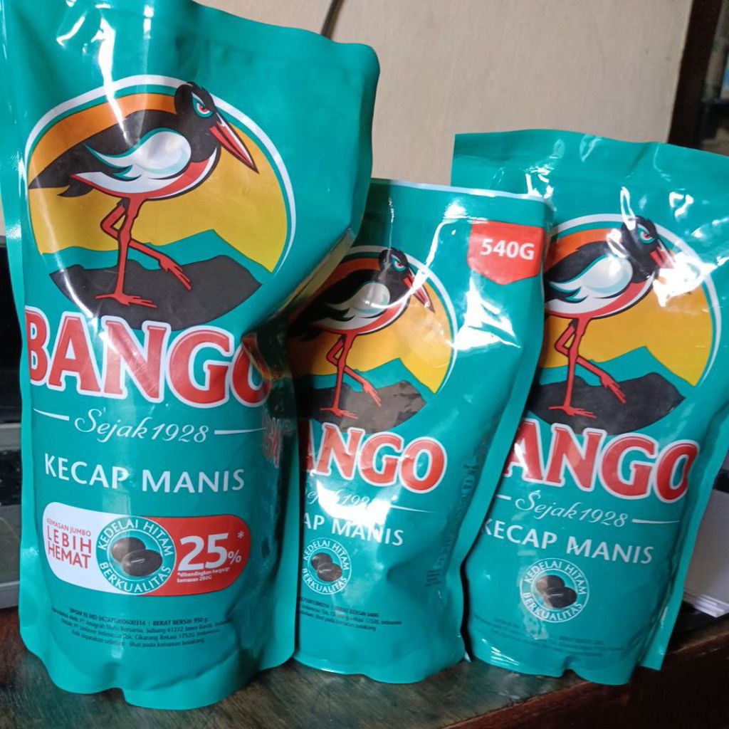 

kecap banggo manis 950ml, 540ml, 720ml