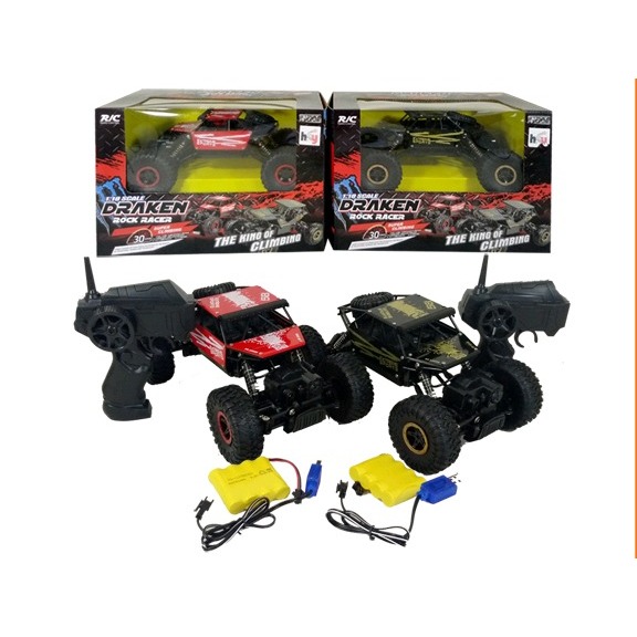 Planet Toys Mainan Anak Remote Control RC 4WD DrakenRock Racer The King Of Climbing