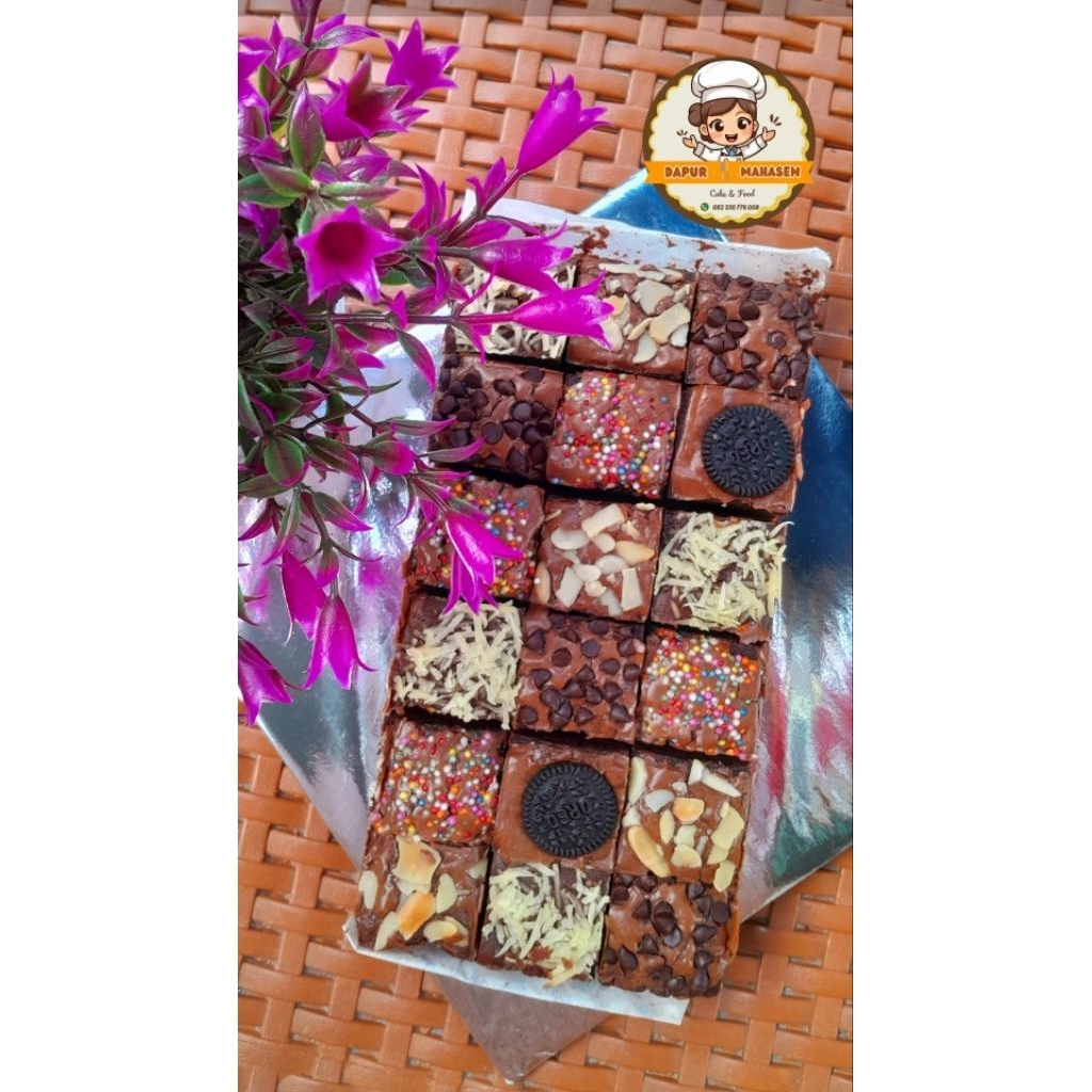 

Fudgy Brownies 20x10