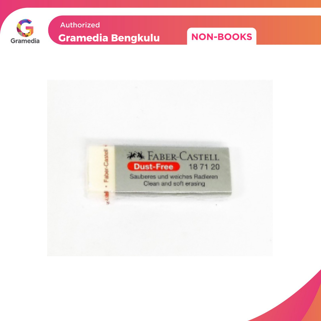 

Gramedia Bengkulu - FABER VINYL ERASER 187120 - 20