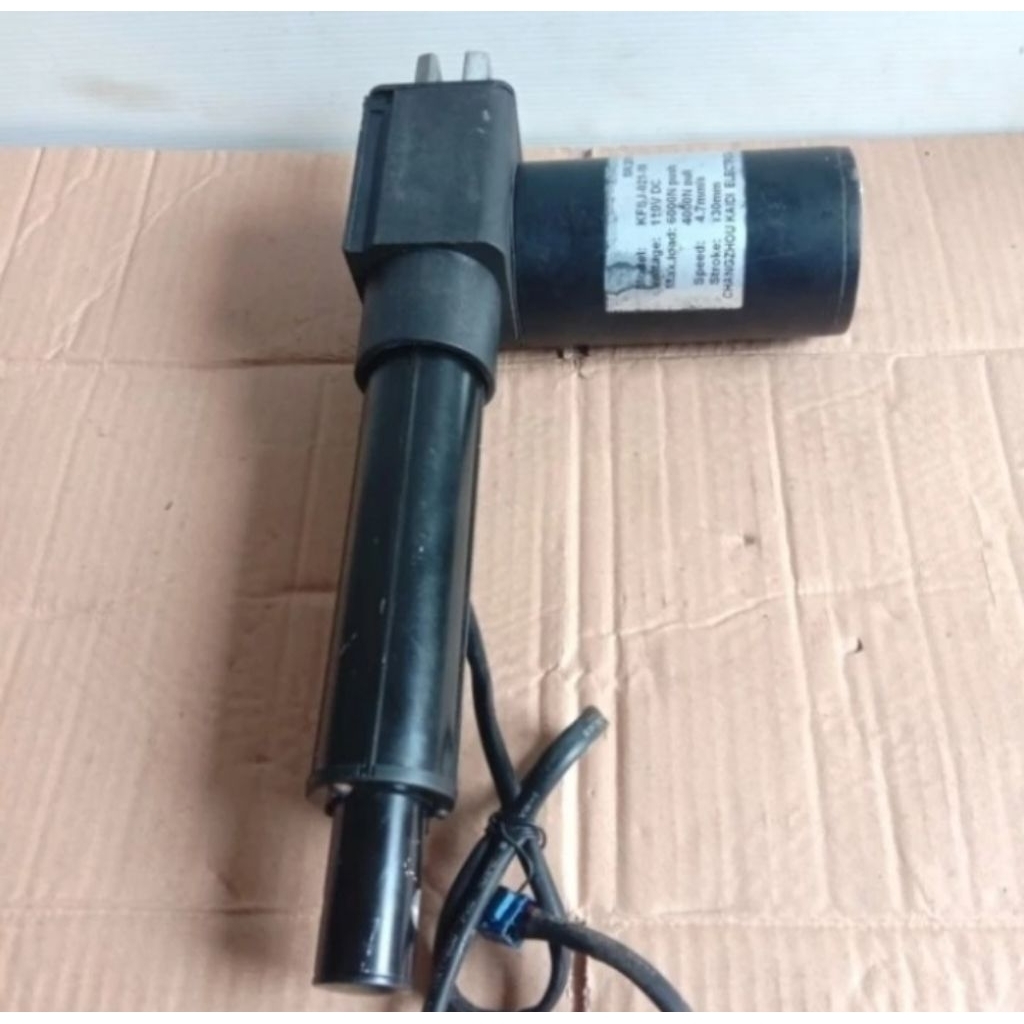 DC Motor Linear Actuator 110V Dc Panjang Stroke 130Mm