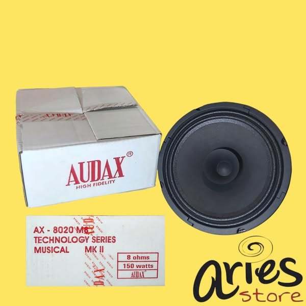SPEAKER 8 INCH AUDAX AX 8020 M8 FULL RANGE