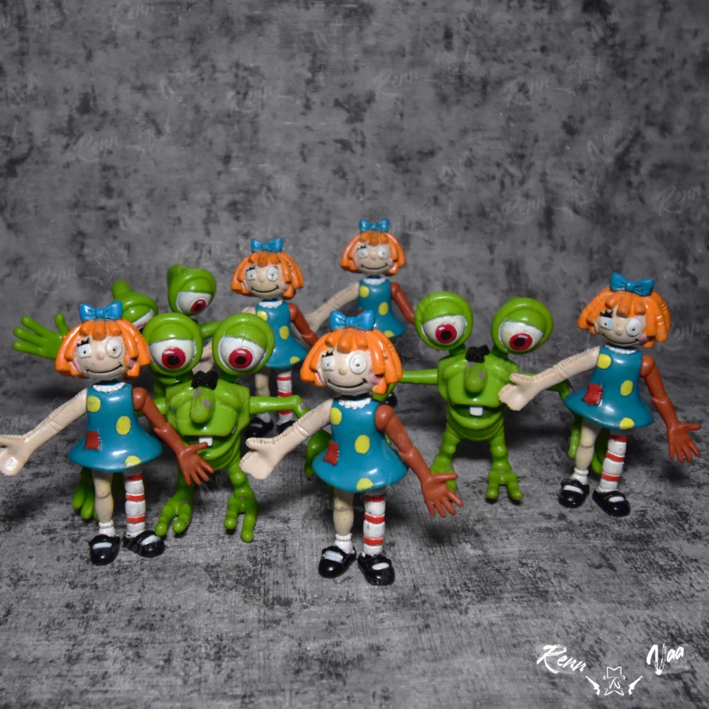1995 Subway Kids Meal Toys Bump In The Night Bumpy & Molly Coddle Doll Figure (Vintage RARE)
