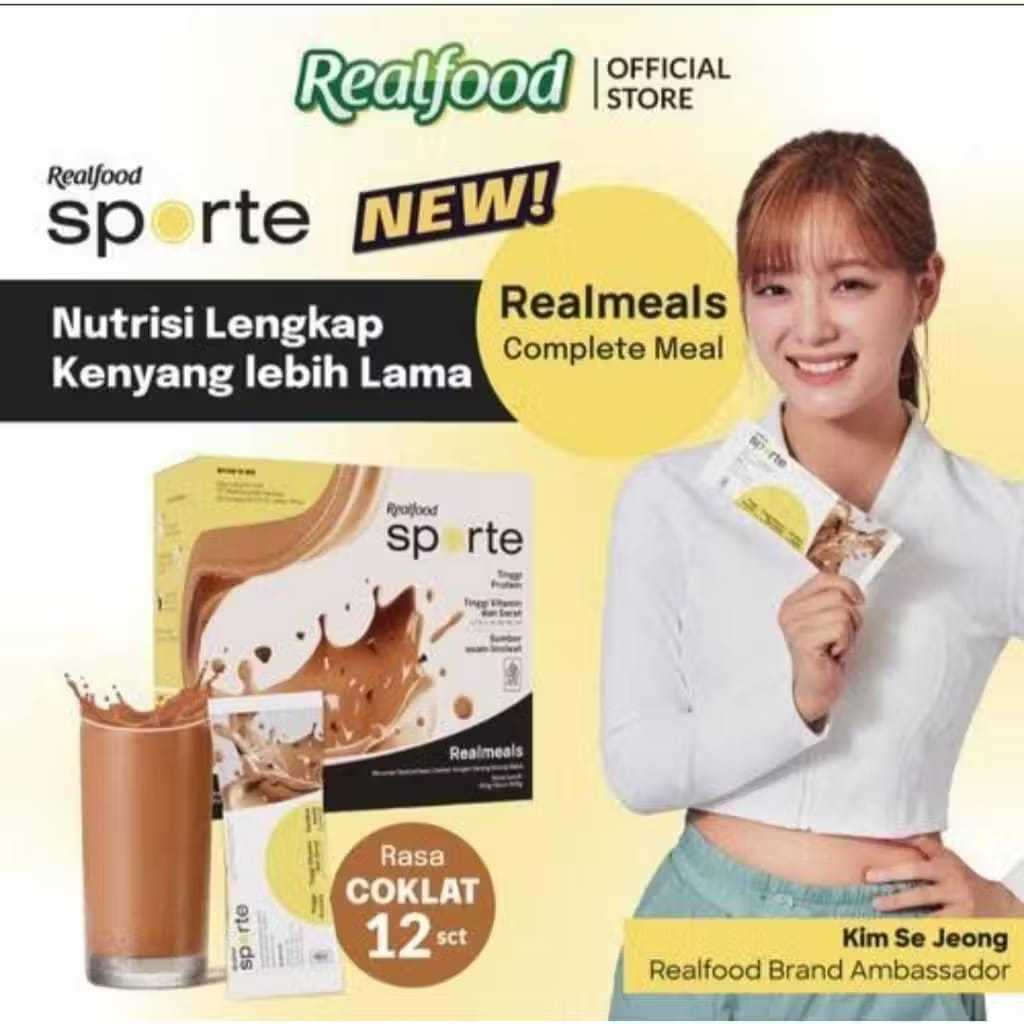 

Realfood Sporte Rasa Coklat 12 Sachet