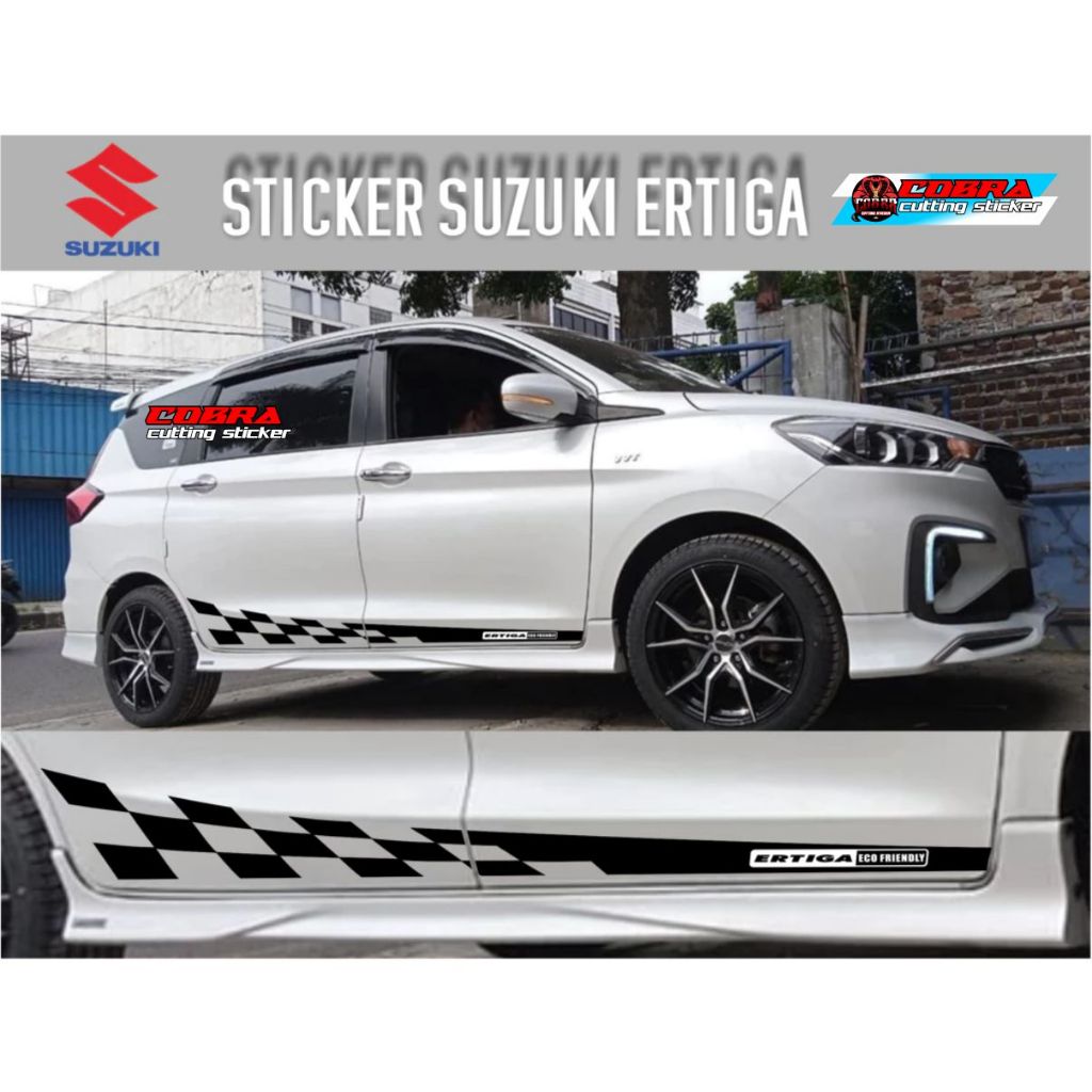 STICKER STIKER MOBIL ERTIGA CUTTING STICKER LIST BODY MOBIL SUZUKI ERTIGA NEW