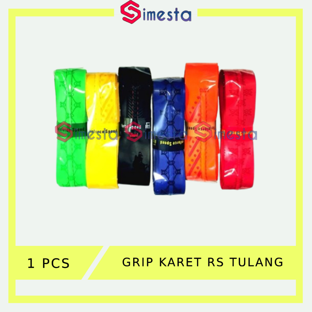 Grip Karet RS Tulang Grip Raket Pegangan Raket Grip Badminton