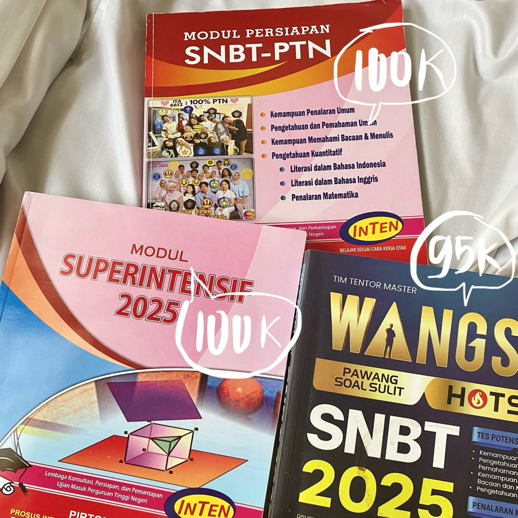 PRELOVED BUKU INTEN WANGSIT 2025