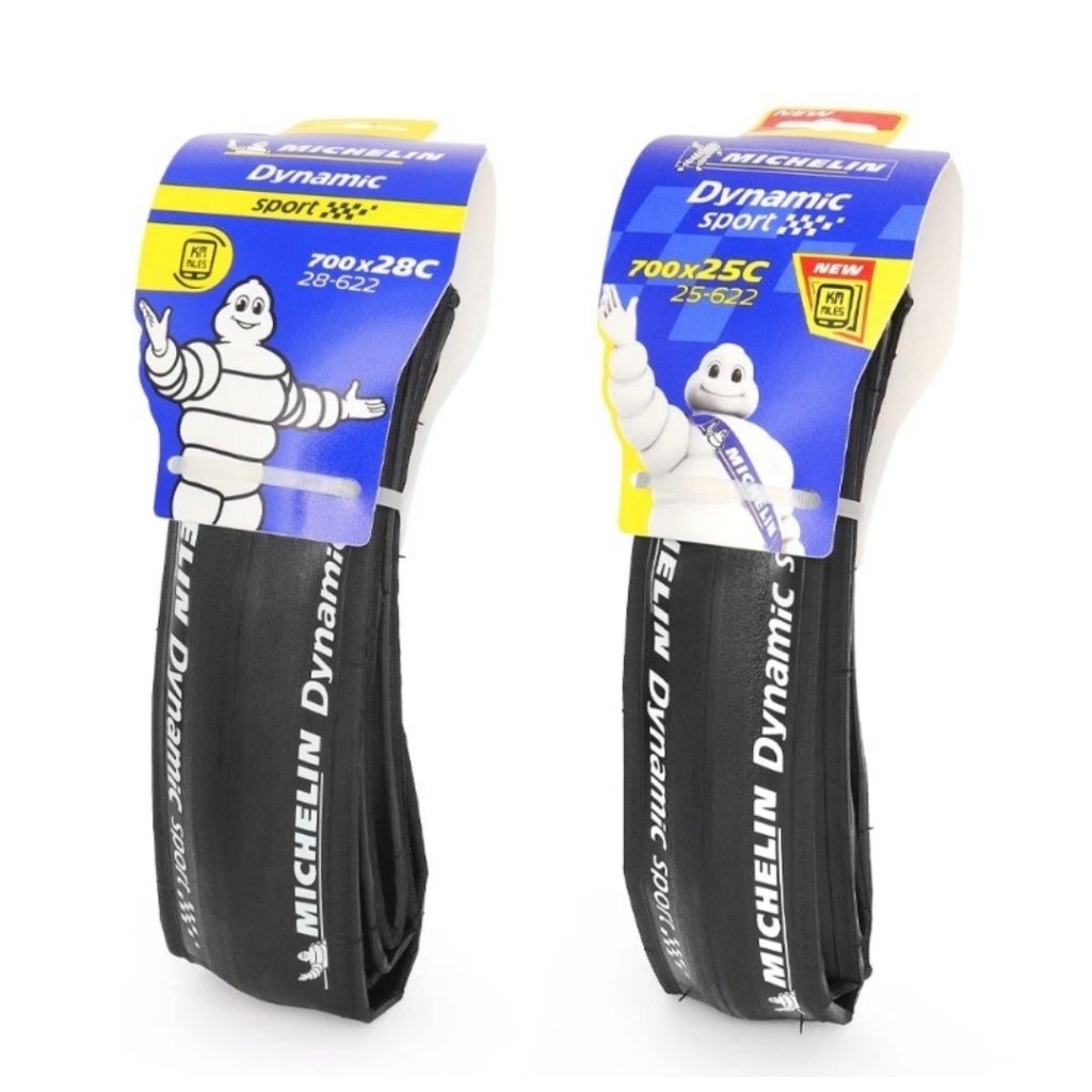 Ban Luar Roadbike Michelin Dynamic Sport size 700x25C dan 700x28C Kondisi Baru Harga Satuan