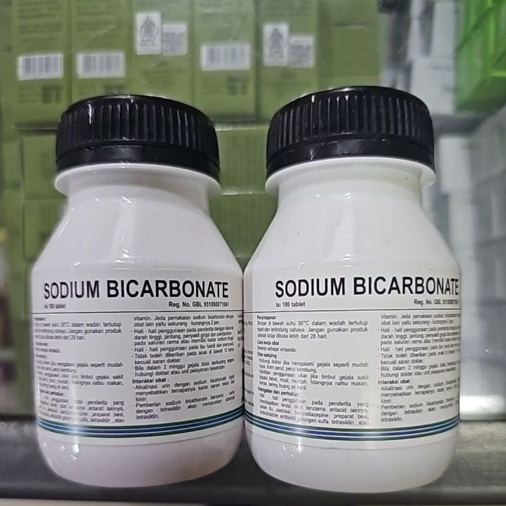 sodium bicarbonate pim 500 mg botol