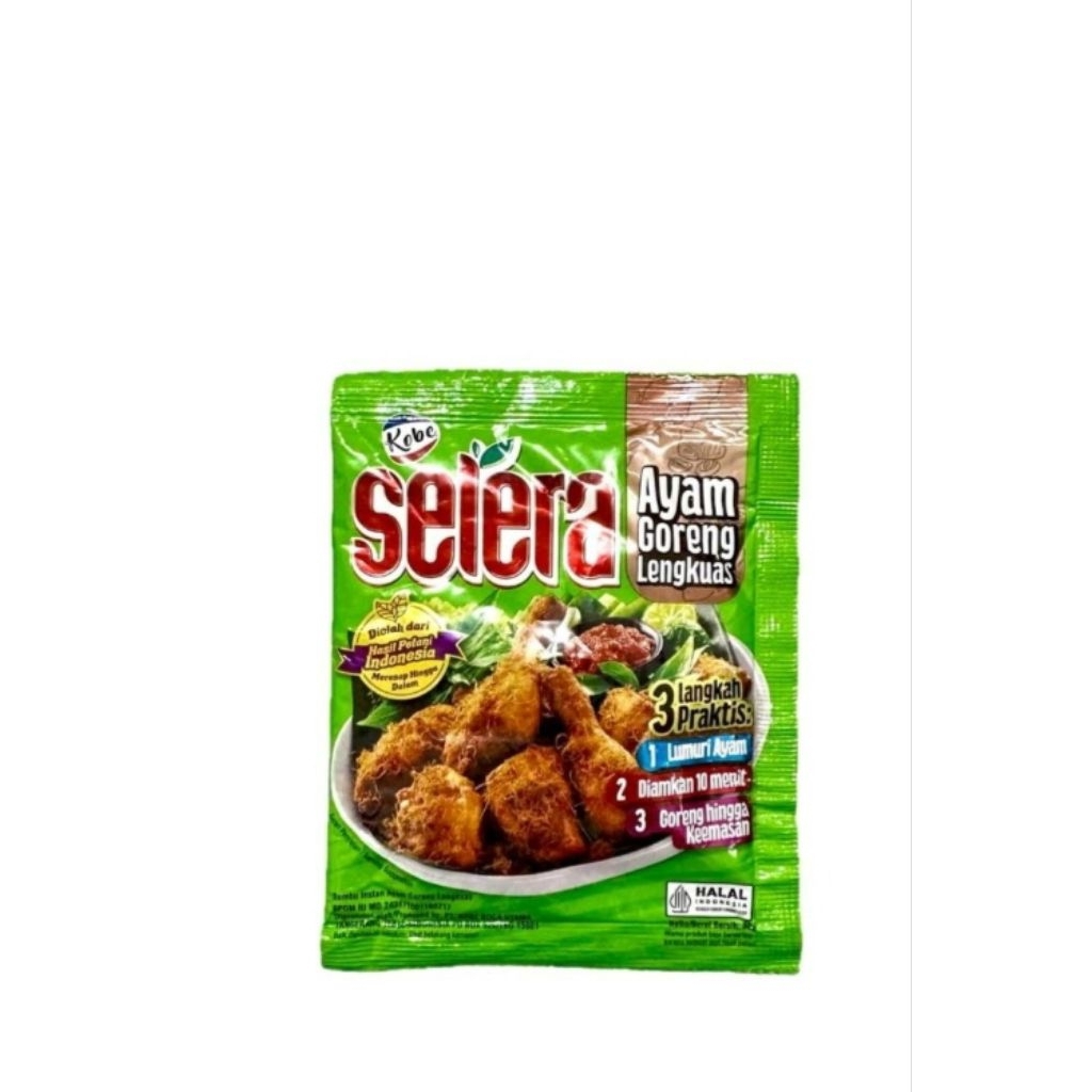 

Kobe selera bumbu ayam goreng lengkuas pack 80 gr