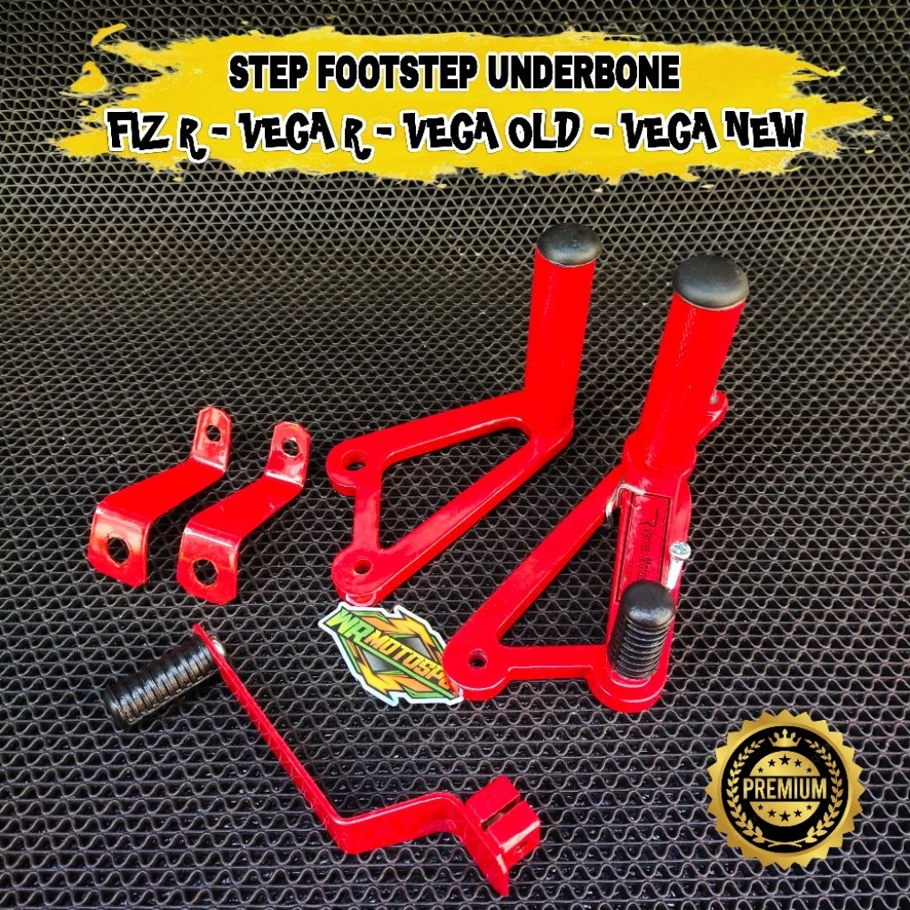 Step Footstep Underbone Fiz R - Vega New - Vega Old - Vega R Cet Powder Couting