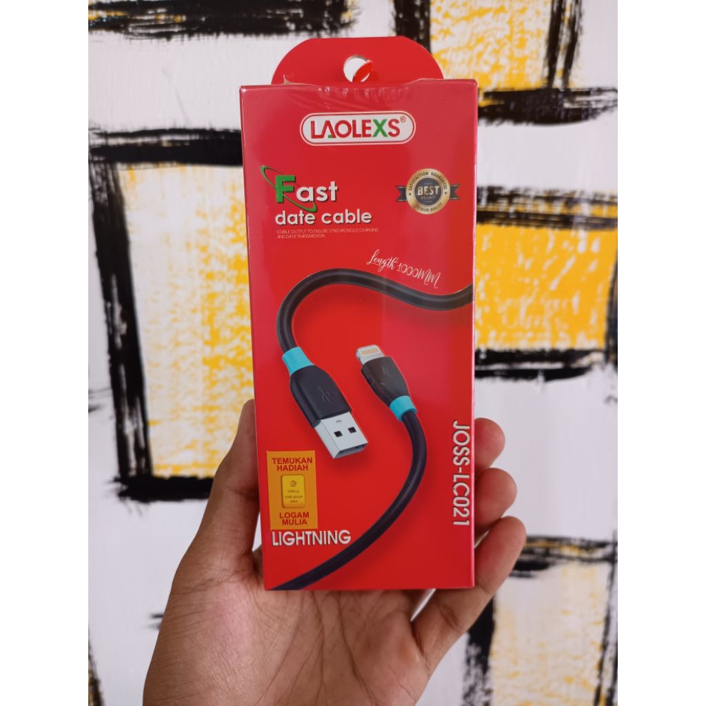KABEL DATA/ CHARGER LAOLEXS JOSS-LC021 LIGHTNING