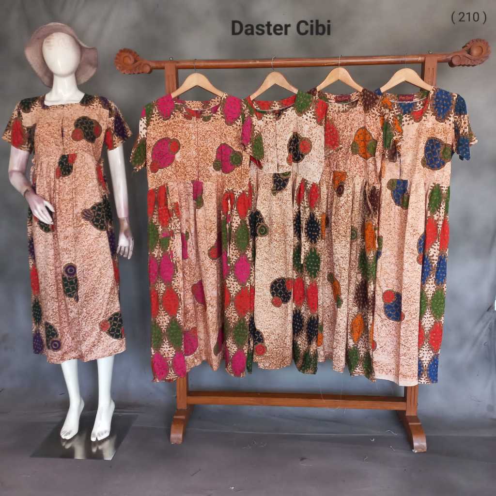 DASTER CIBI BY PUTRI DIANA BAHAN RAYON HALUS BUSUI FRIENDLY TERBARU
